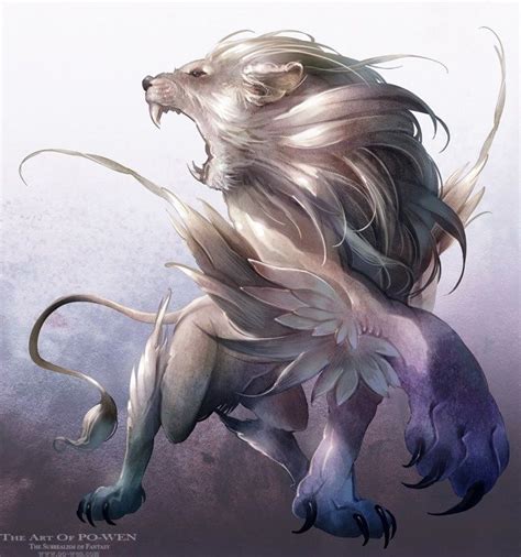 Dire Lion | Fantasy creatures, Fantasy art, Fantasy