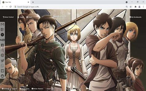 Attack On Titan - Microsoft Edge Addons, Aot Laptop HD wallpaper | Pxfuel