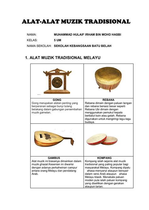 Alat Muzik Tradisional Melayu Gamelan Koltonqocollier – NBKomputer