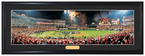 St. Louis Cardinals 2006 World Series Champions - Framed Panoramic