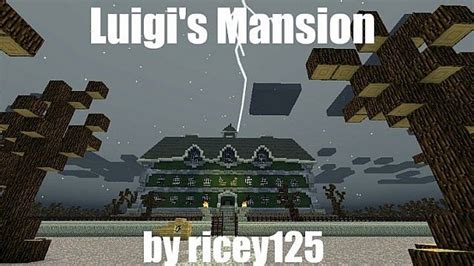 Luigi's Mansion Minecraft Map