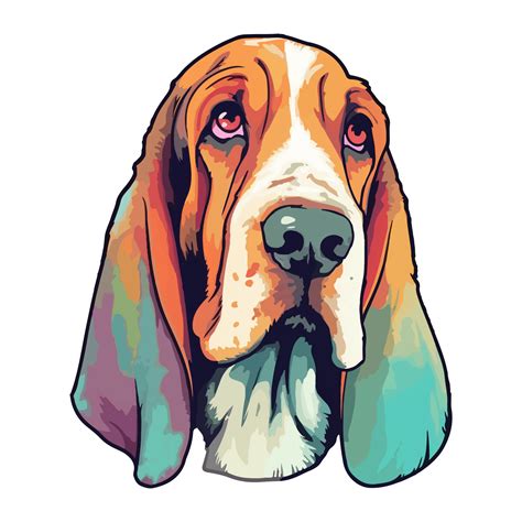 Basset Cartoon Clipart Hound