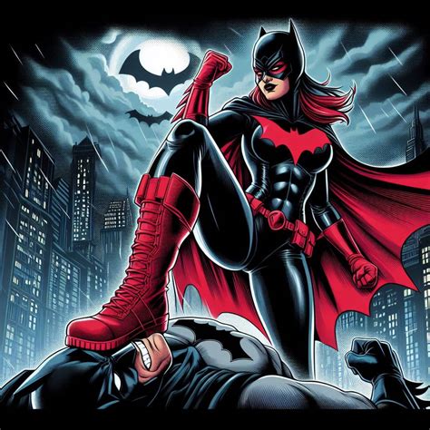 Batman vs Batwoman by Peter1327 on DeviantArt