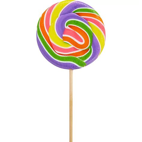 Giant Sour Swirly Rainbow Lollipop 5oz | Party City