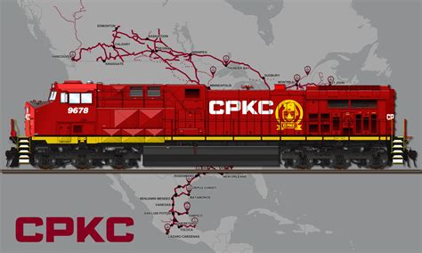 My Proposed CPKC Livery : r/trains