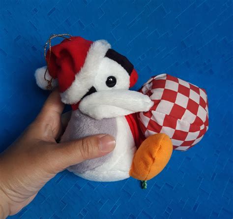 Vintage Christmas Pingu Pinga Set Plush Stuffed Doll Soft Toy - Etsy