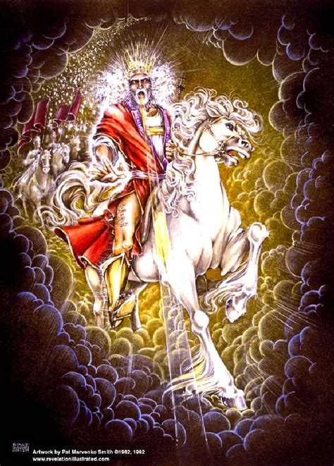 Jesus On A White Horse Painting at PaintingValley.com | Explore ...