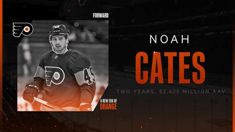 Flyers sign Noah Cates to a two-year contract | Philadelphia Flyers