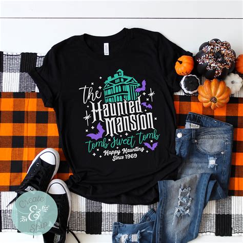 The Haunted Mansion Shirt Halloween Shirt Haunted Mansion - Etsy