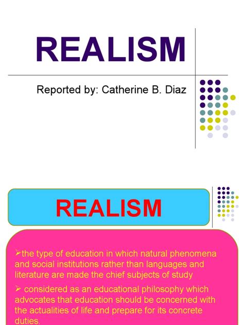 Realism | Philosophical Realism | Philosophy Of Education