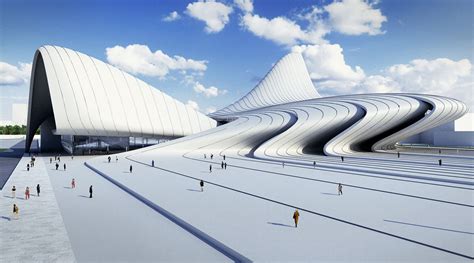 Pretty Architecture - Heydar Aliyev Center The Heydar Aliyev Center is...