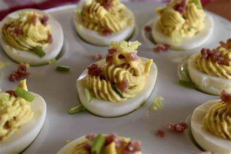 Italian Deviled Eggs | Easy Italian Appetizer - This Italian Kitchen