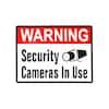 Everbilt 4 in. x 5 in. Adhesive Security Camera Sign 31514 - The Home Depot