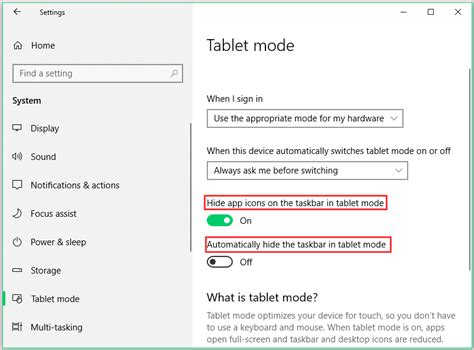 Windows 10 Tablet Mode: What Is It and How to Turn on & off It ...