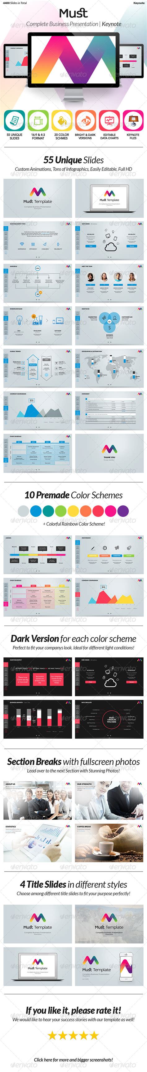 Must Keynote - Complete Business Template | Business presentation, Keynote design, Presentation ...