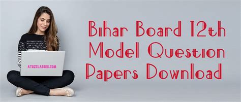 Bihar Board 12th Model Paper 2020 | Download All Subjects Papers – A to ...