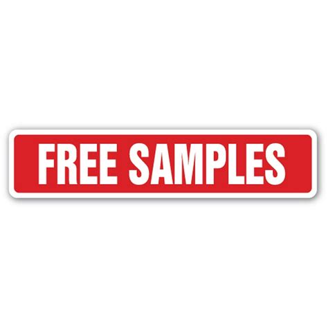 FREE SAMPLES Street Sign giveaways sampler consumer product freebie - Walmart.com - Walmart.com