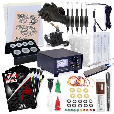 Starter Tattoo Machine Kit - Equipment Set 702082699157 | eBay