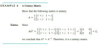 What Is Unitary Matrix