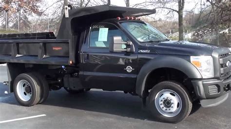 FOR SALE 2011 FORD F-550 XL DRW DUMP TRUCK!! ONLY 1K MILES STK# 110195A www.lcford.com - YouTube