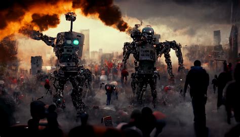 Robot Uprising by b1kuta on DeviantArt