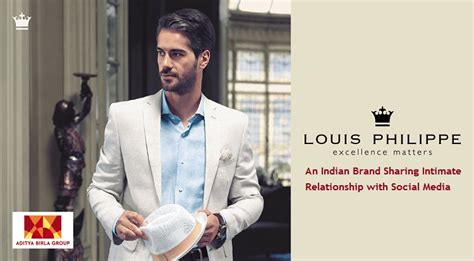 Louis Philippe:Indian Brand Sharing intimate relationship with Social Media