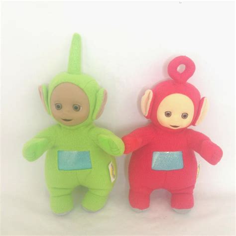 Teletubbies 1998 Vintage Dipsy & Po Stuffed Plush Animal Toys Lot of 2 ...