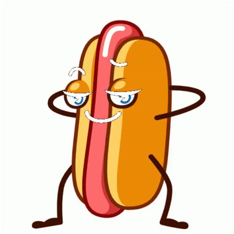 Hot Dog Sticker - Hot Dog - Discover & Share GIFs