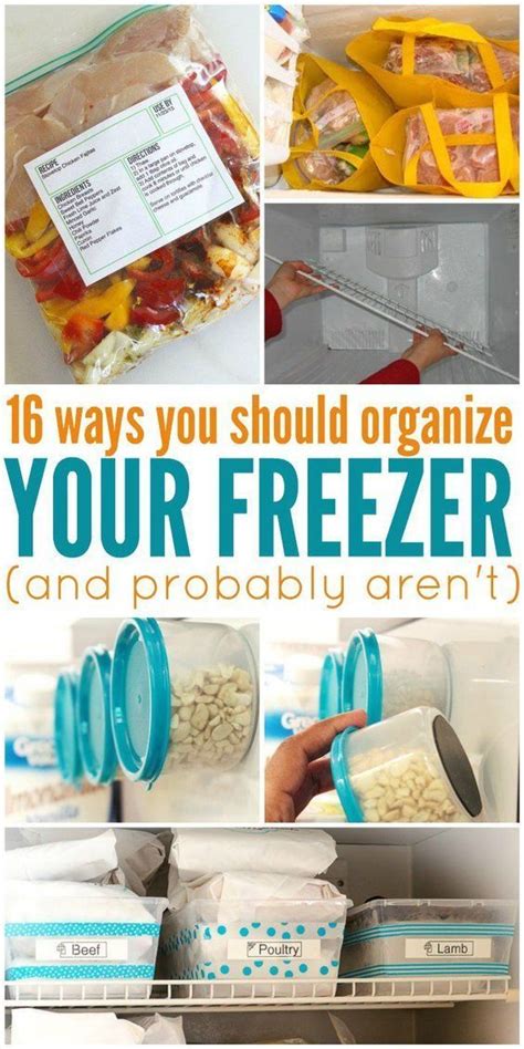 Brilliant Freezer Organization Tips You Need | Freezer organization, Fridge organization ...