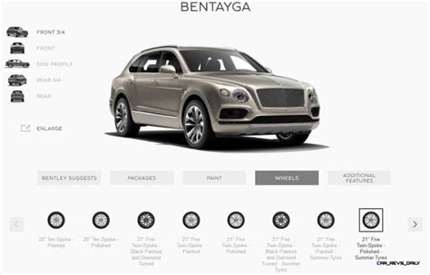 2017 Bentley BENTAYGA Colors