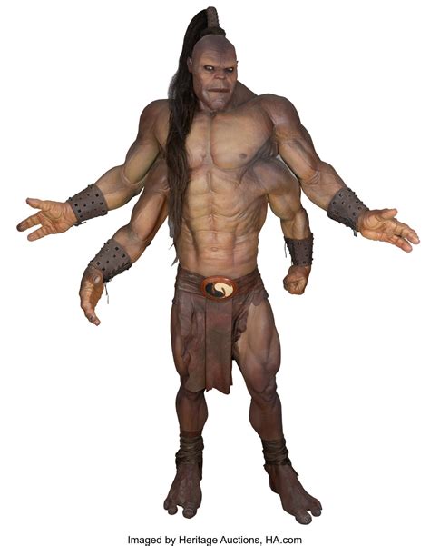 "Goro" screen used costume from Mortal Kombat on a lifesize display | Lot #2440 | Heritage Auctions