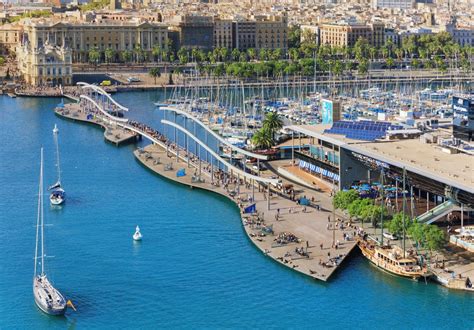 Port Vell in Barcelona