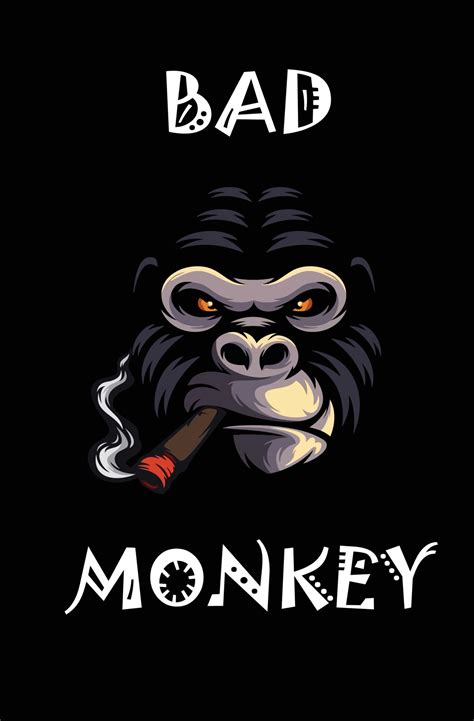 Bad monkey bad monkey 7575800 Vector Art at Vecteezy