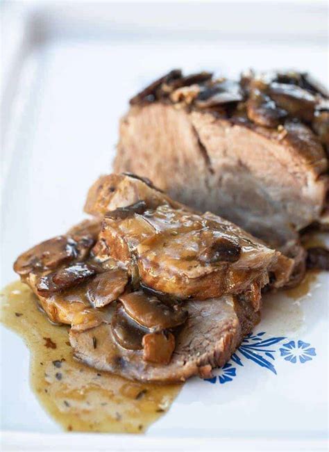 Pork Butt Roast/Boston Butt Roast with Mushroom Gravy - The Kitchen Magpie