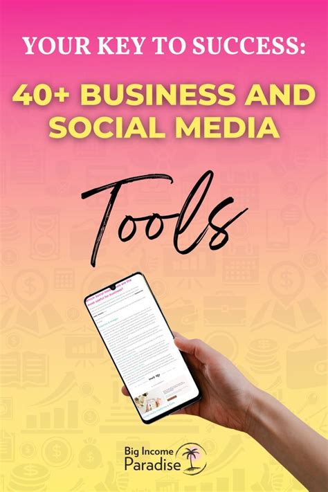 🚨40+ Must-Have Business & Social Media Tools🚨 | Social media tool, Online business tools, Social ...