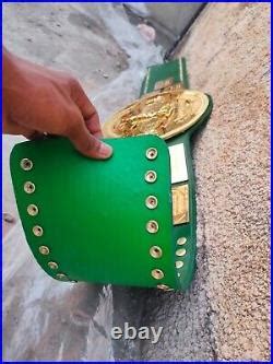 Wwf Big Green Heavyweight Wrestling Championship Replica Belt 4mm Zinc ...