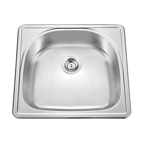 Stainless steel single bowl kitchen sink - Rubysteel