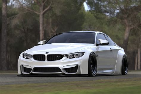 Liberty Walk® BMW-M4-1-KIT-FRP - LB Works™ Complete Body Kit (Unpainted)