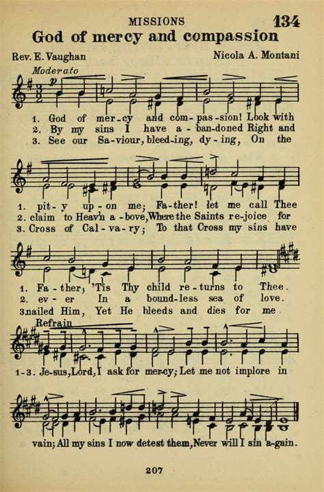 God of mercy and compassion, Look with pity upon me | Hymnary.org