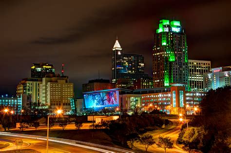 Raleigh Skyline by Stuart Jones - Eckel & Vaughan