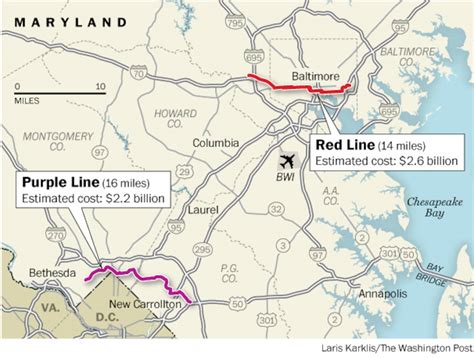 FTA recommends federal funding to build light-rail Purple Line in ...