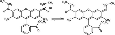 Molecular structure of Rhodamine 6G. | Download Scientific Diagram