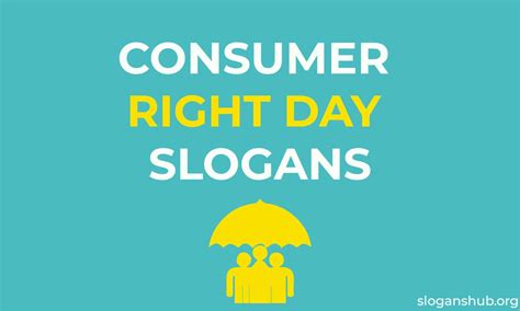 450 Best Consumer Rights Day Slogans & Consumerism Slogans