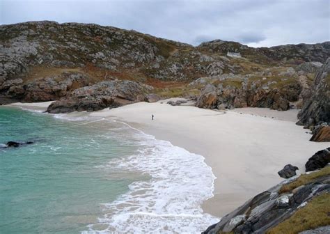 Scotland's north coast is interspersed with secret paradise beaches ...