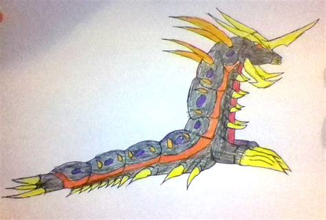 Thorned Battra (Larva Form) by KaijuMaster201 on DeviantArt