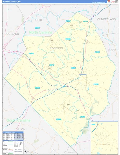 Map Books of Robeson County North Carolina - marketmaps.com