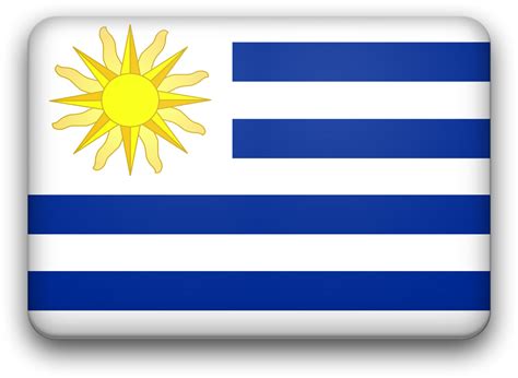 Uruguay Flag PNG Isolated File - PNG Mart