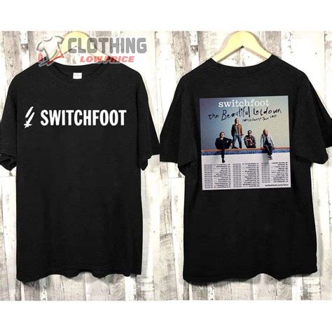 Switchfoot World Tour 2023 Merch, Switchfoot Band Shirt, Switchfoot Tour 2023 Fan Tee ...