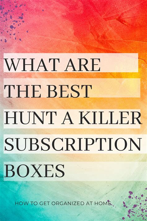 What Are The Best Hunt A Killer Box Sets