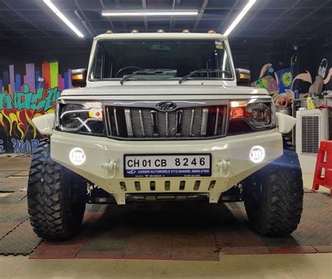 Customised Mahindra Bolero Gets Off-Road Mods & Luxurious Interior